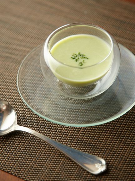 万願寺唐辛子の旨味を活かした『冷製スープ』