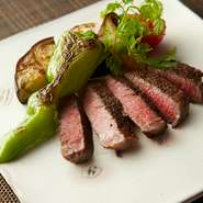 厳選した国産牛をお好みの焼き加減でどうぞ『牛フィレステーキ』