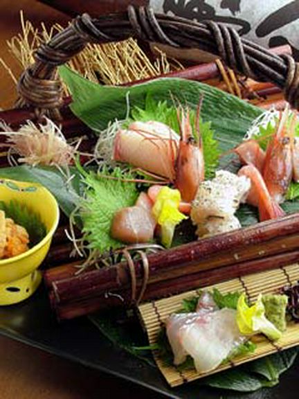 季節の旬魚介をお楽しみください