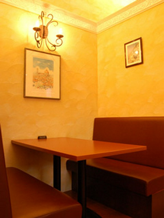 人気のソファー席