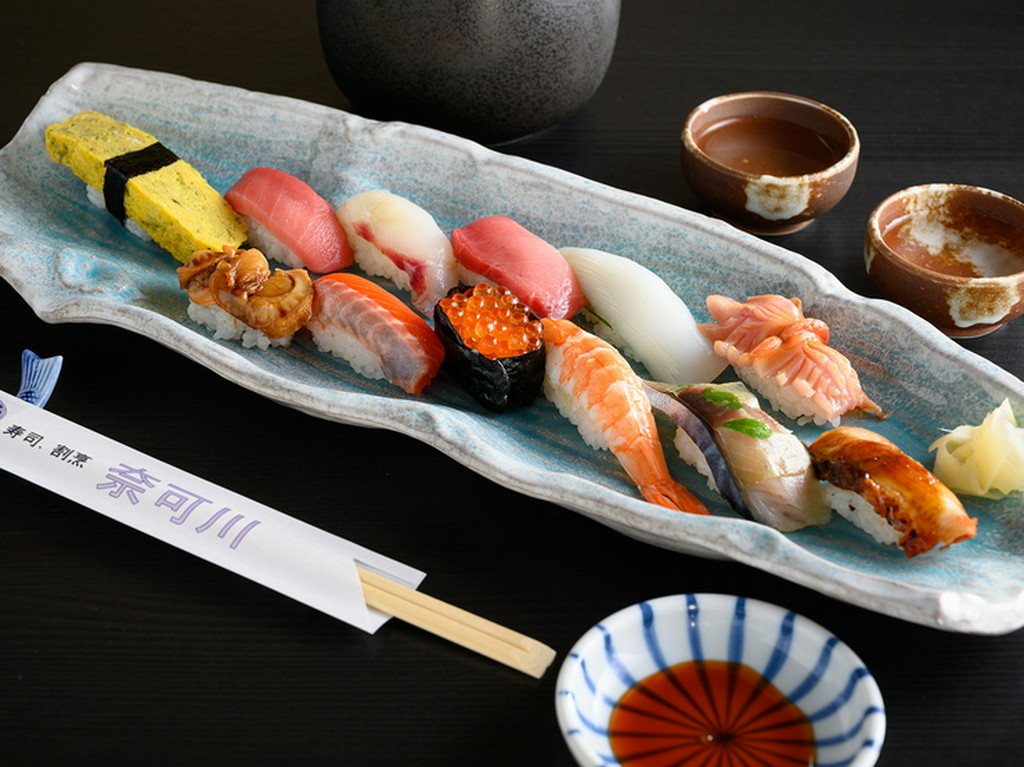 その日のおすすめネタを食べ比べ『大将おまかせ十二貫』