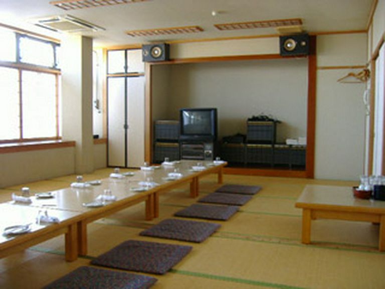 ゆったりできる宴会場