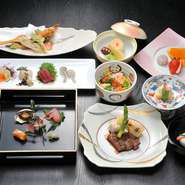 ・前菜
・吸物
・造り
・焼物
・煮物
・揚物
・食事
・デザート


※写真はイメージです