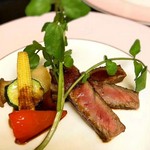 ブランド牛、上州牛ステーキ