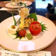 7品～9品とお食事、デザート。

※ご要望、ご予算に合わせて板長自慢の料理をご用意いたします

※予約制となります