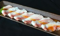 弾力のあるコリコリとした食感で噛み応えもあり美味しい！