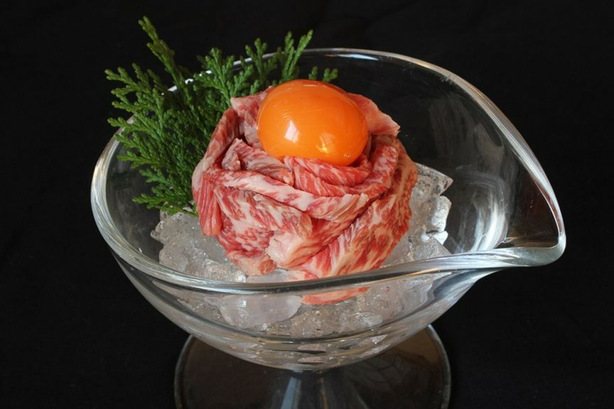 大人気レアステーキ