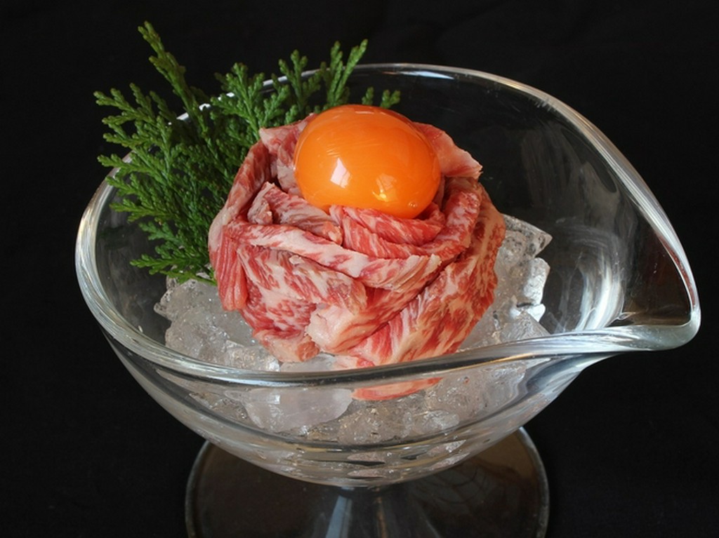 大人気レアステーキ