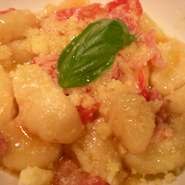 もちもちニョッキとこのソースの相性は抜群です！