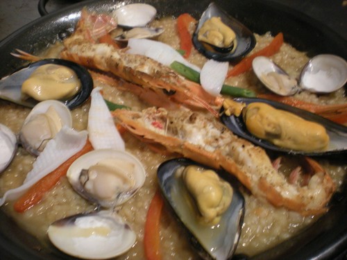 シーフードパエリヤ