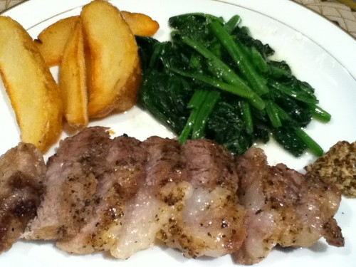 イベリコ豚ベジョータのグリル