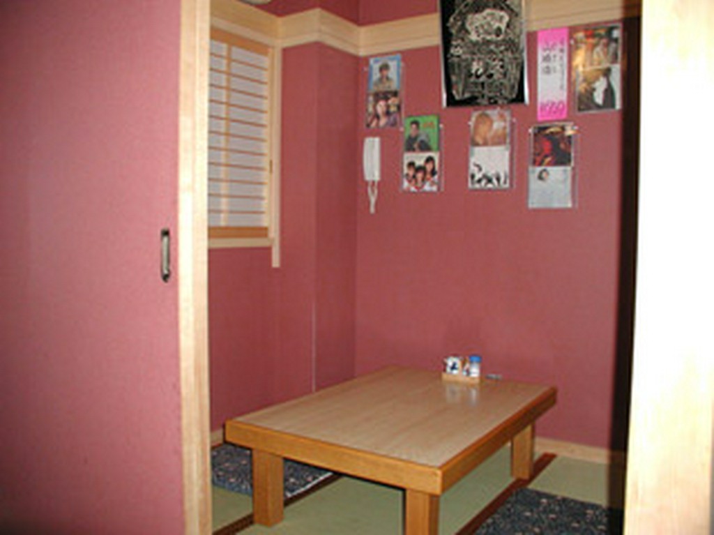 落ち着ける個室も完備