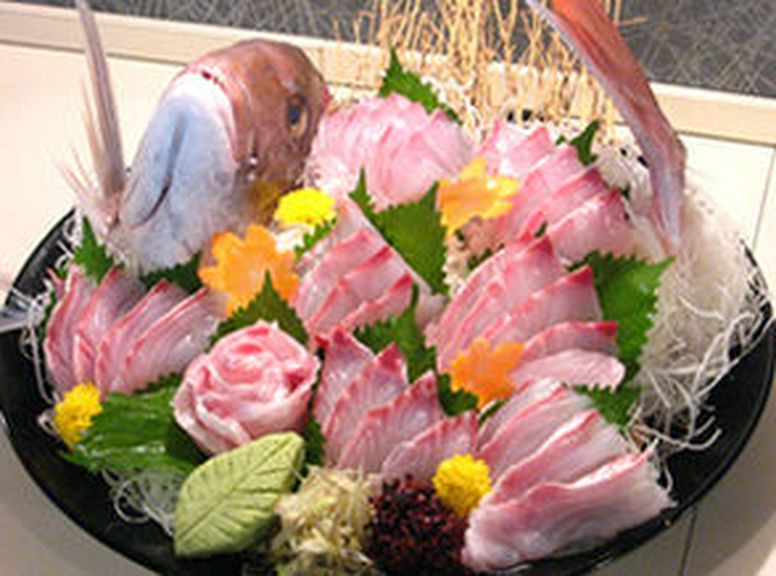 鯛の姿造り