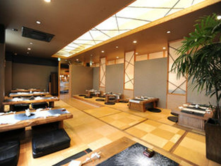 くつろげる店内