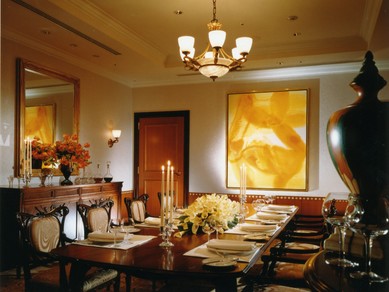 12名まで利用可能な個室はホテルだからこそできる贅沢な空間