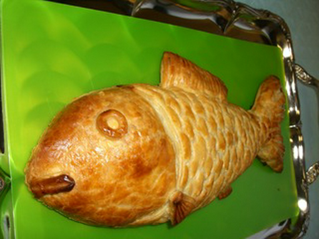 魚のパイ包み焼き