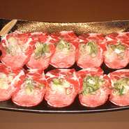 二人にとっての大切な記念日を中村屋の極上肉が演出