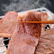 サシが入り、柔らかく質の良いお肉です。
