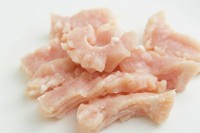 コリコリした食感。ミノの分厚い部位。