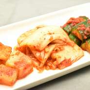 キムチ盛り合わせ