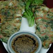 おいしいイカの味が引き立つ韓国おつまみです。（全量960Kcal　1人分240Kcal）