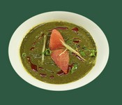 ホウレンソウとポークのまろやかなカレー