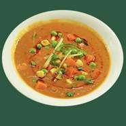 各野菜をスパイスで味付け