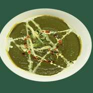 ホウレンソウとチキンのまろやかなカレー