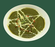 ホウレンソウとチキンのまろやかなカレー