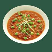 チキンと挽き肉とグリーンピース