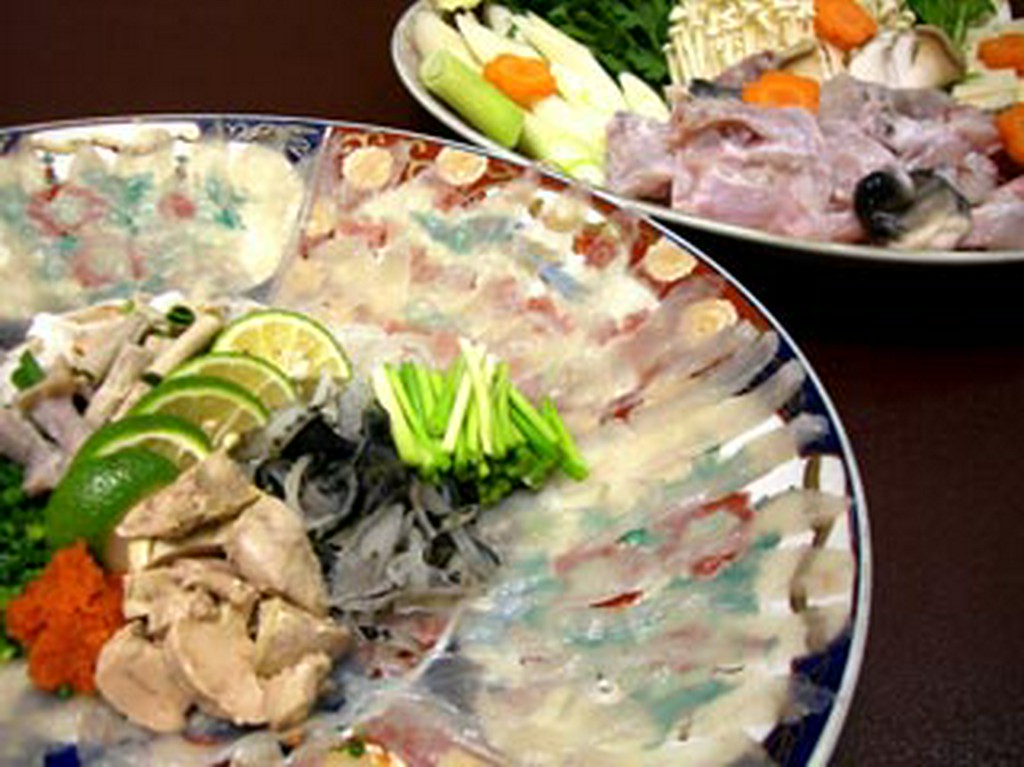 ふぐコース（前日までに要予約）