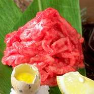 都内でも数店しか取扱のない生肉認可店