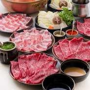 写真のお肉は、4378円食べ放題・5500円食べ放題＋飲み放題コースの肉イメージです。