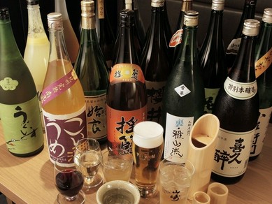 調理長自慢の和食を、オーナー厳選の夏酒⇒季節限定の日本酒等で