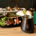竹の庵オリジナルの日本酒グラス～iori～で飲む日本酒