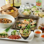 【完全個室】小龍包・海老チリ【全13品】＆飲み放題　3時間　6,000円（税込） ◆金曜・祝前日2.5時間制