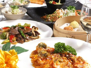 【完全個室】和牛炒め・海老チリなど◆4.5時間飲み放題付コース　 6,500円 （税込）◆金曜・祝前日3時間制