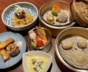 ①前菜②点心6種③揚げ物2種④選べるハーフ麺・飯
特製担々麺・五目あんかけ麺・海鮮クリーミー担々麺・あんかけ焼きそば・五目炒飯