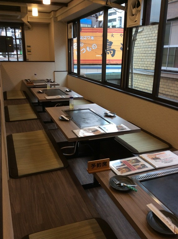 掘りごたつでのんびりと