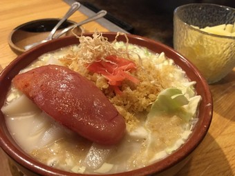 明太・もち・チーズもんじゃ