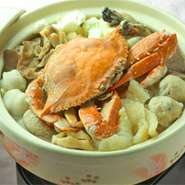 福建風スタミナ海鮮鍋が人気！！