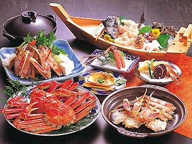 松葉ガニ、カニ料理は松花にお任せ!