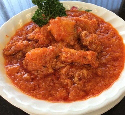 ワタリ蟹のチリソース