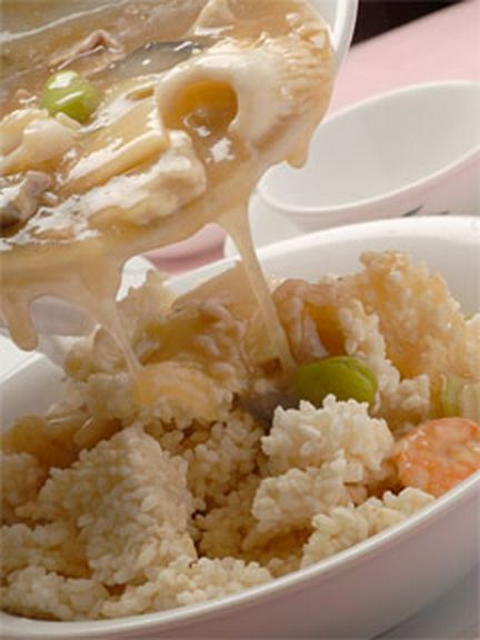 アツアツのうちに。五目おこげ