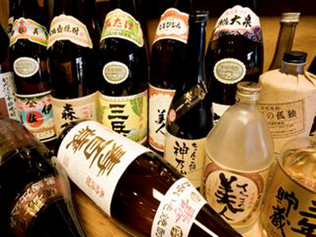 焼酎・日本酒中心に多種取り揃え