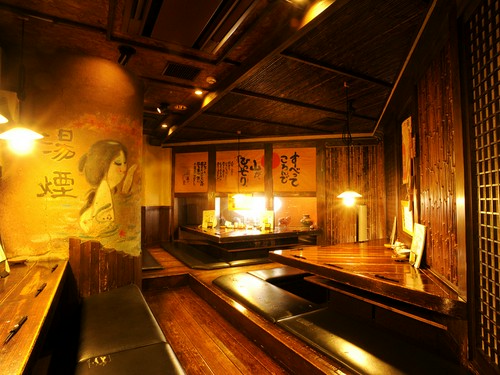 昔懐しいお風呂屋さんの雰囲気を味わえる店内
