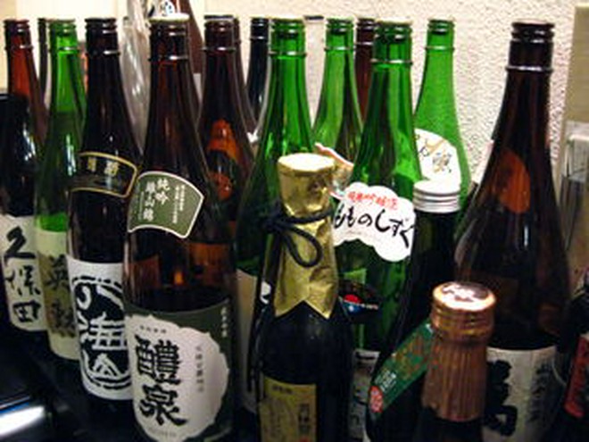 日本酒にこだわっている