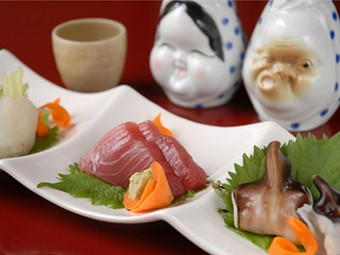 新鮮な食材を堪能