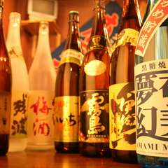 本格焼酎も各種ご用意。