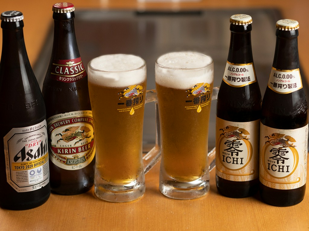 お好み焼き・鉄板焼きと飲むお酒は最高！